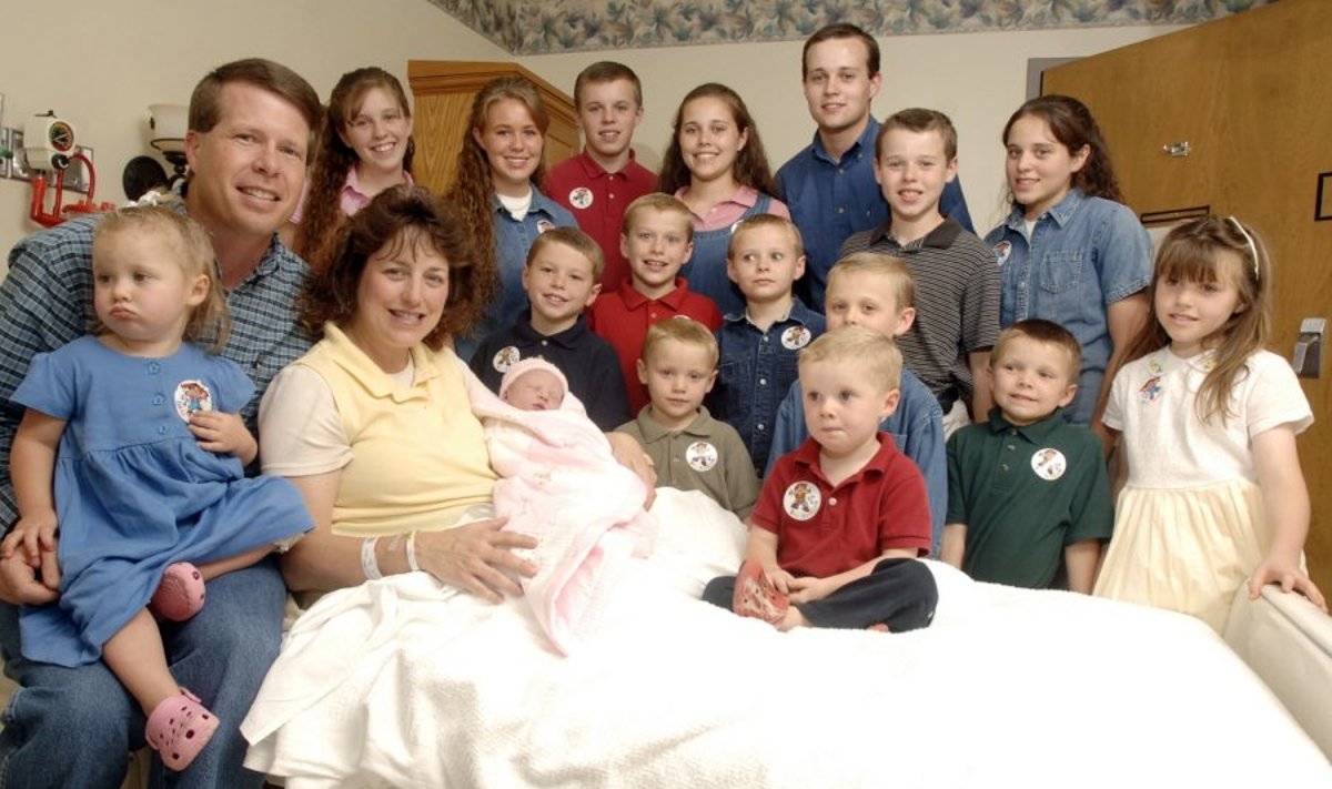 Michelle ir Jimas Bobas Duggarai susilaukė 19 vaikų