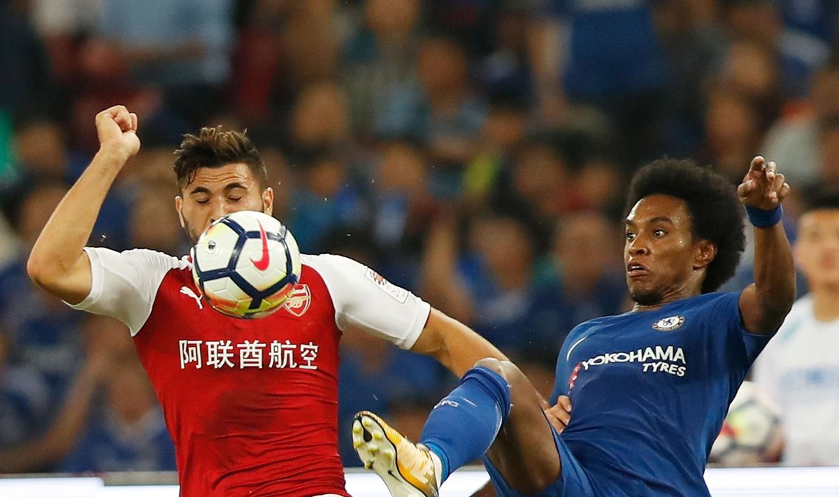 "Chelsea" – "Arsenal“ dvikovoa Kinijoje