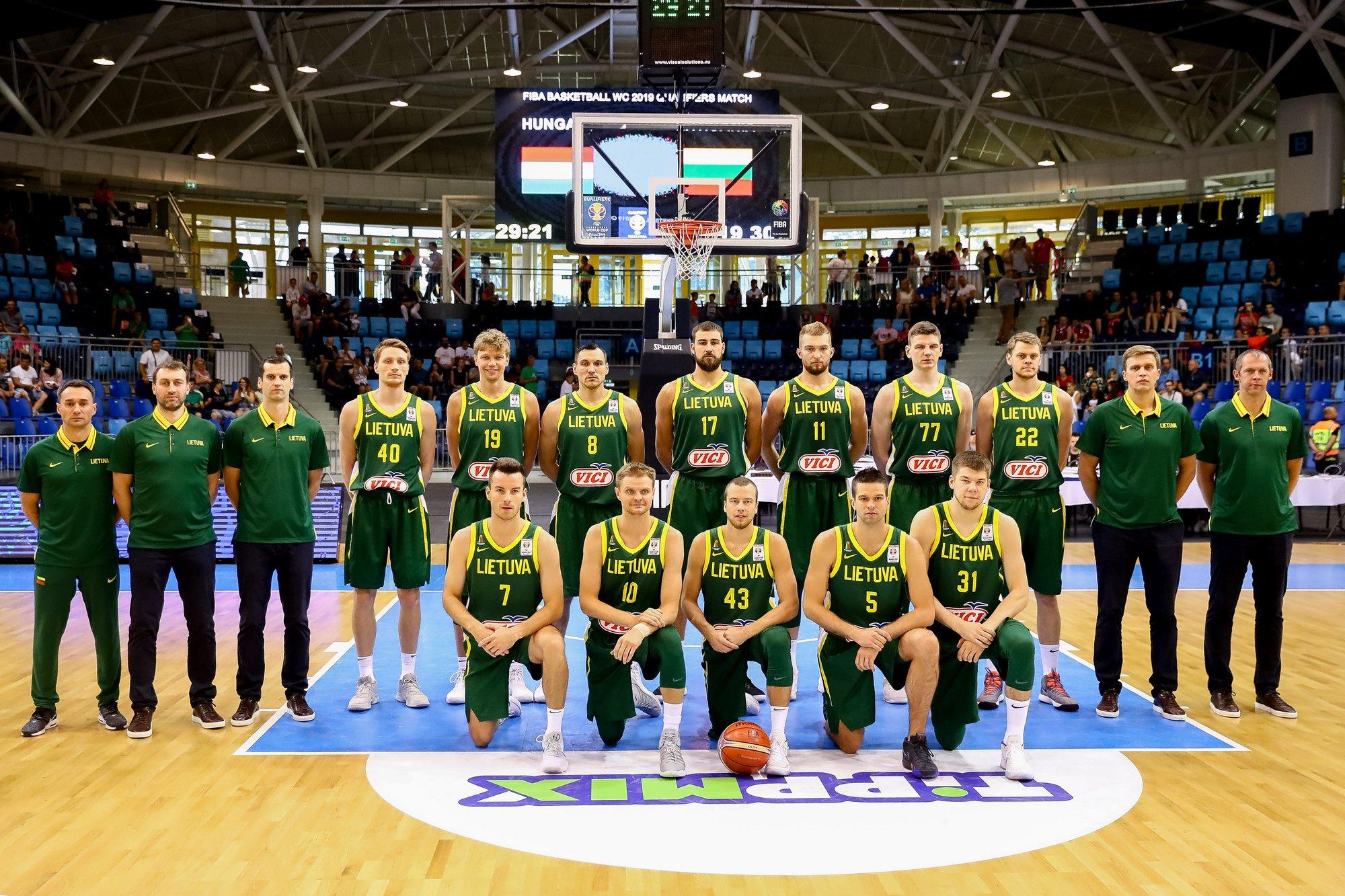 Lithuania basketball team store roster 2019