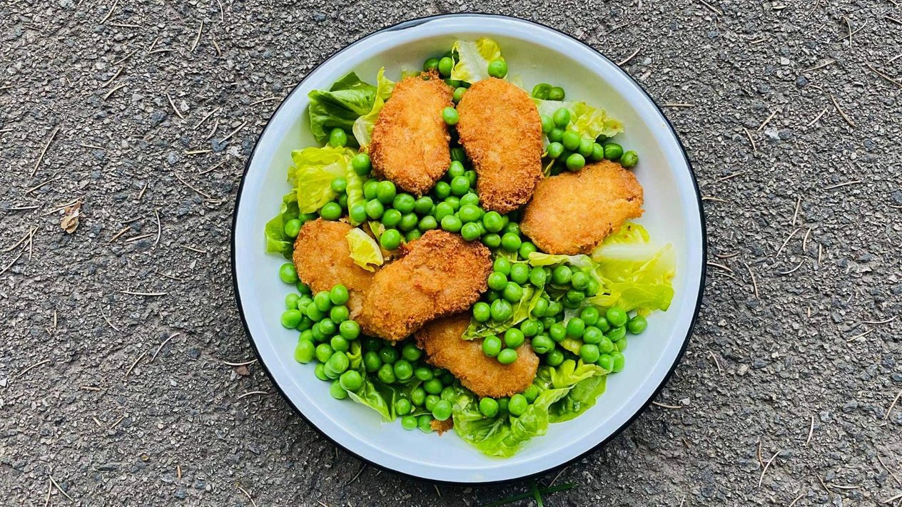 Netikėti „Chicken nuggets“ be vištienos