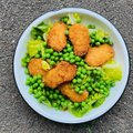 Netikėti „Chicken nuggets“ be vištienos