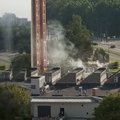 Kaune iš laikinai nedirbančios „Norfos“ pradėjo veržtis dūmai