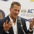 Nauja M. Schumacherio misija - raginti vairuotojus „nebūti šumacheriais“