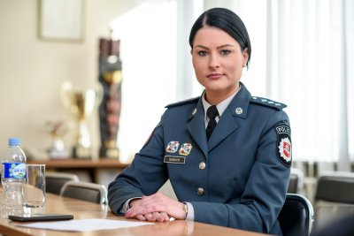 Kauno apskrities vyriausiojo policijos komisariato Viešosios tvarkos valdybos Prevencijos skyriaus viršininkė Joana Gudelytė 