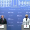 Lietuvos ir Armėnijos premjerų spaudos konferencija