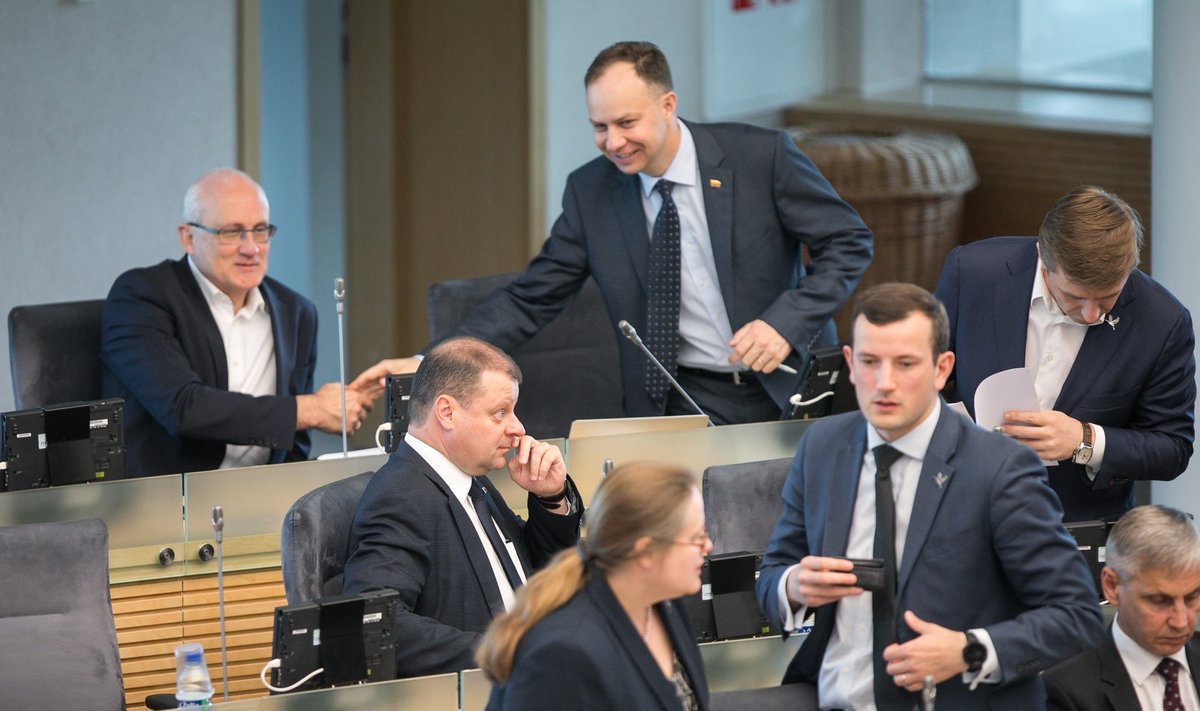 At the Seimas