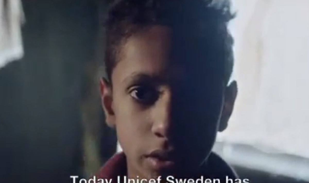 UNICEF "Facebook" kampanija prieš "laikinimą"