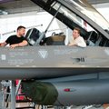 Danijos ministras: naikintuvus F-16 Ukrainai dovanojame su sąlyga