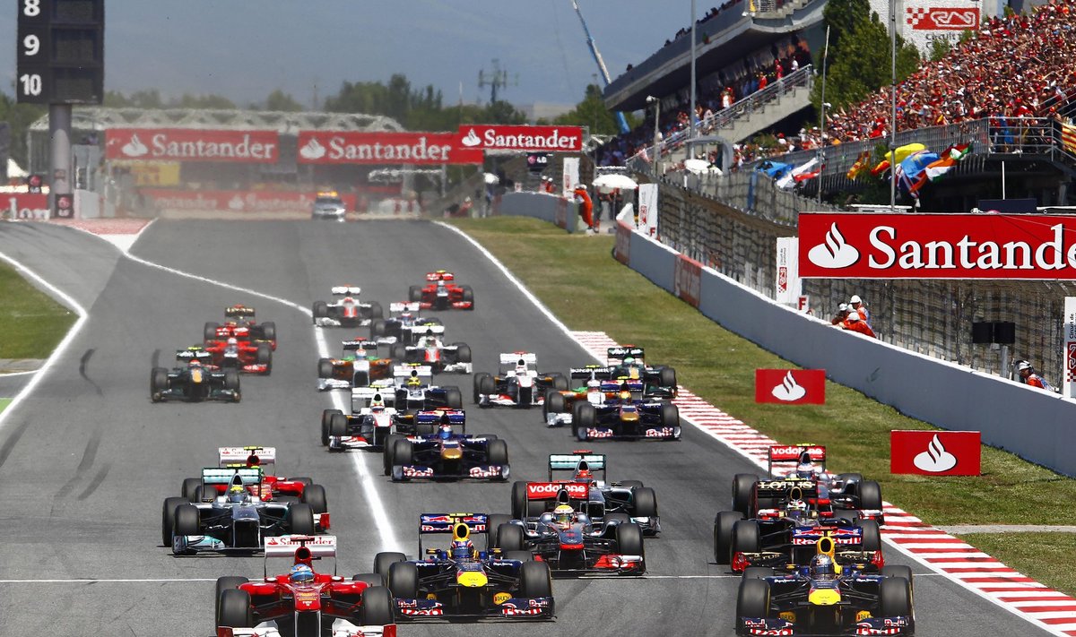 "Formulės-1" Ispanijos "Grand Prix" etapas Barselonos trasoje