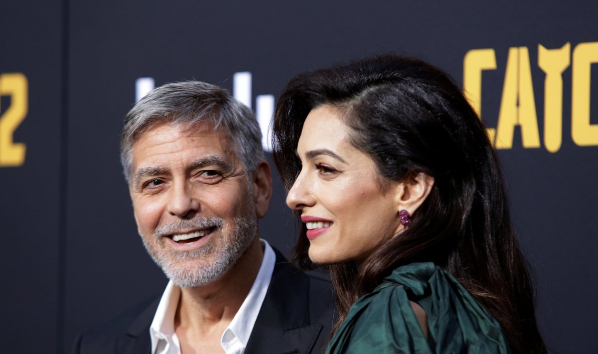 George ir Amal Clooney