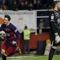L. Messi įmušė tris įvarčius, o „Barca“ toliau karaliauja Ispanijoje