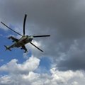 Sirijoje sudužo Rusijos karinis sraigtasparnis