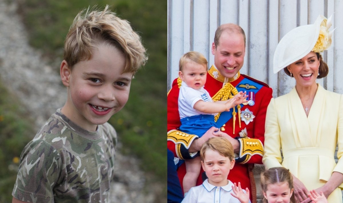 Princas Williamas, princas George, Kate Middleton