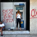 Graikai gyvena be bankų