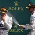 N. Rosbergas pripažino, kad L. Hamiltonas jį pergudravo