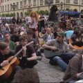 Lenkijoje tūkstančiai gitaristų bandė pasiekti naują sinchroninio grojimo gitaromis rekordą