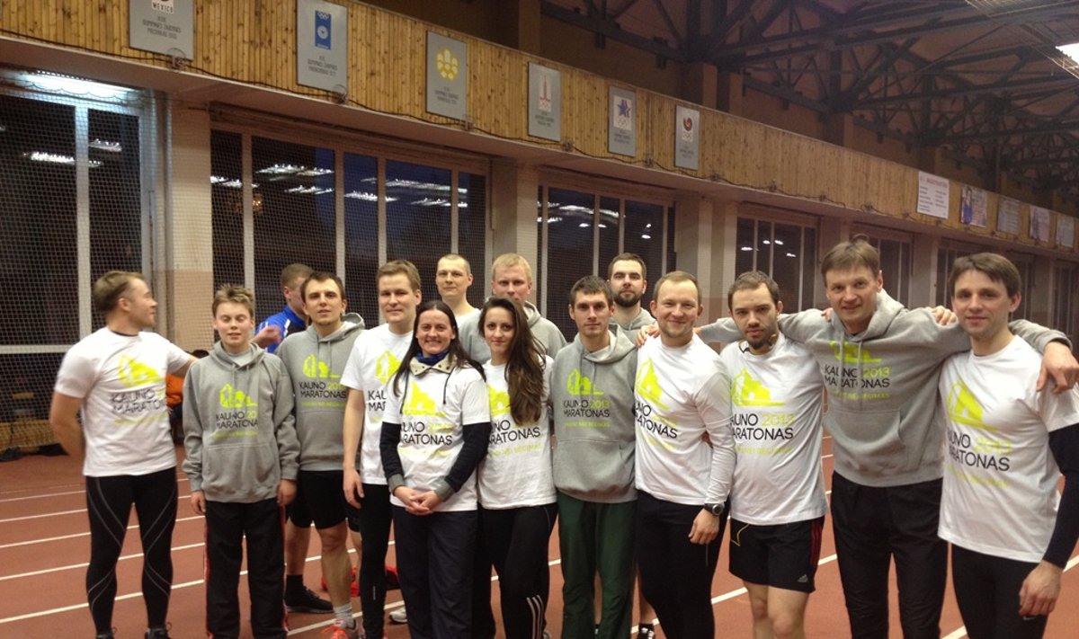 Kauno maratono komanda, 2013