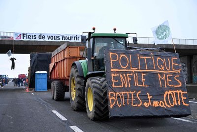 Ūkininkų protestas Prancūzijoje