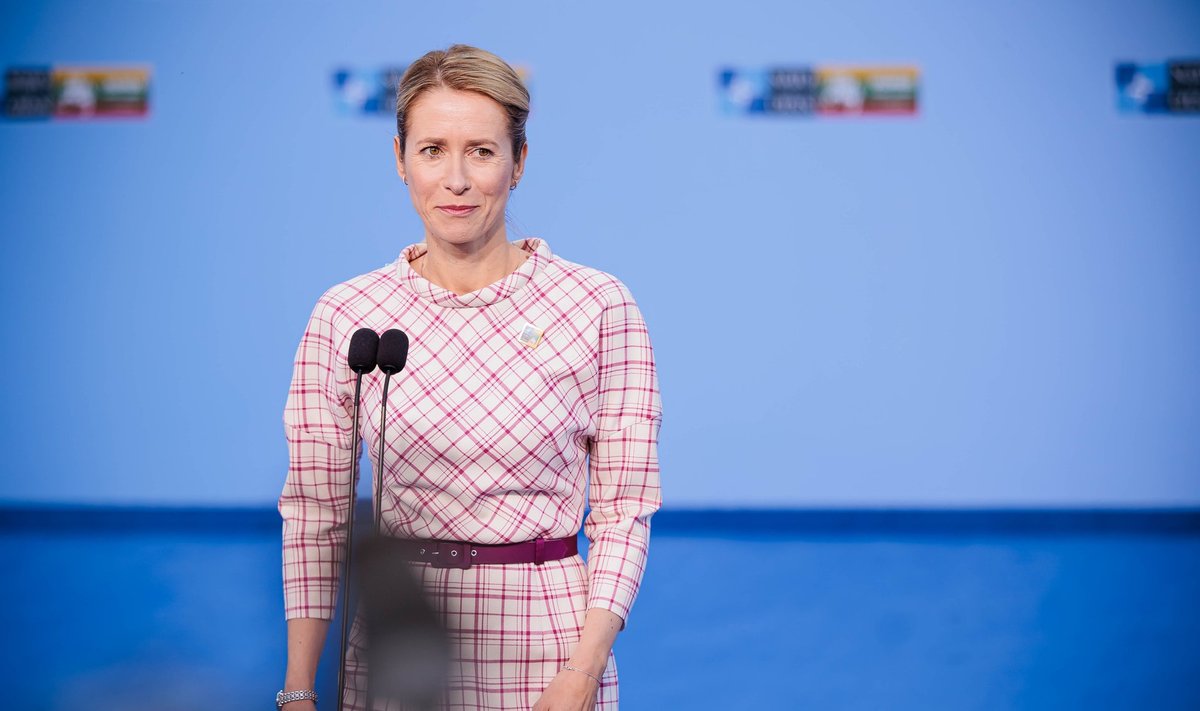 Estijos ministrė pirmininkė Kaja Kallas