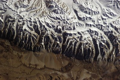 Didieji Himalajai (Ch. Hadfieldo/NASA nuotr.)