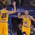 NBA „snaiperio“ konkursas: S. Curry iššūkį mes ir komandos draugas