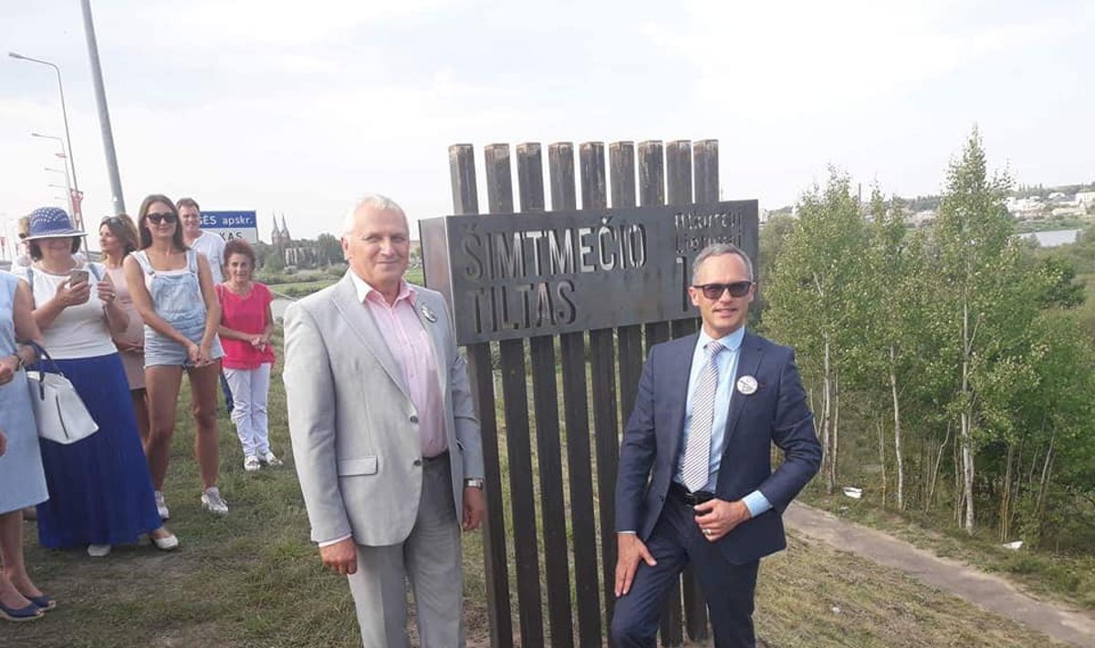 Ilgiausias tiltas per Nemuną Lietuvoje gavo "Šimtmečio" vardą