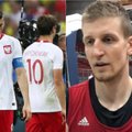Karčios patirties turintis lenkų kapitonas supranta, ką jaučia su žemėmis tėvynėje maišomi futbolininkai