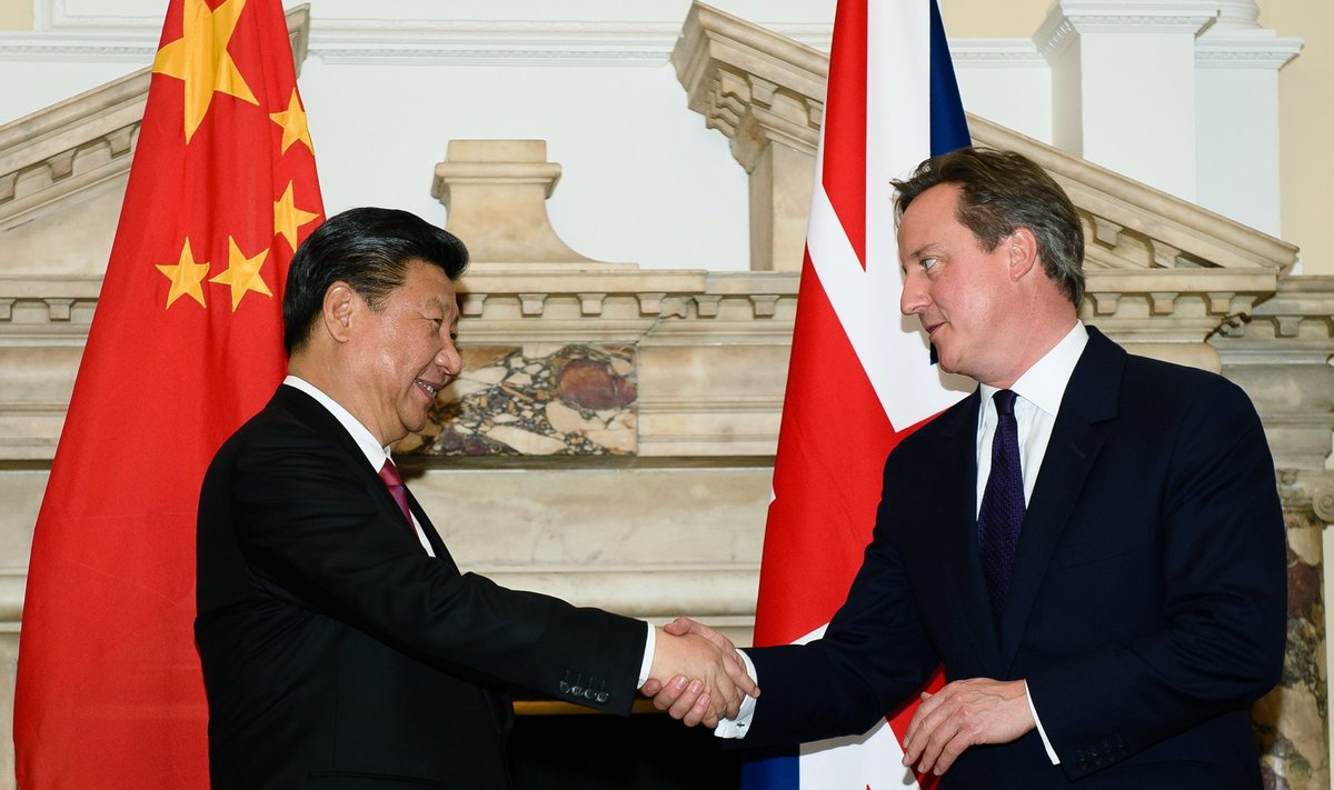 Davidas Cameronas, Xi Jinpingas 