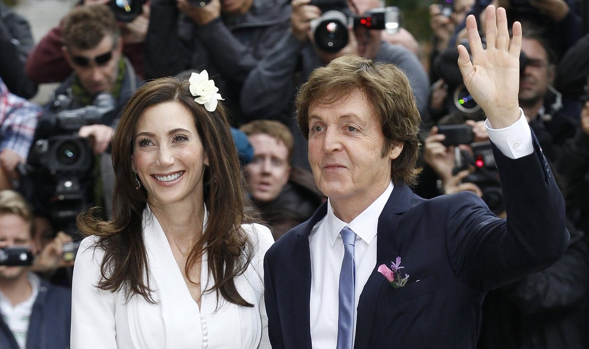 P.McCartney ir Nancy Shevell