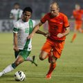 Draugiškose futbolo rungtynėse Olandija įveikė Indoneziją, Estija - Trinidadą