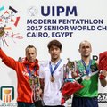 Penkiakovininkui J. Kinderiui – pasaulio čempionato bronza