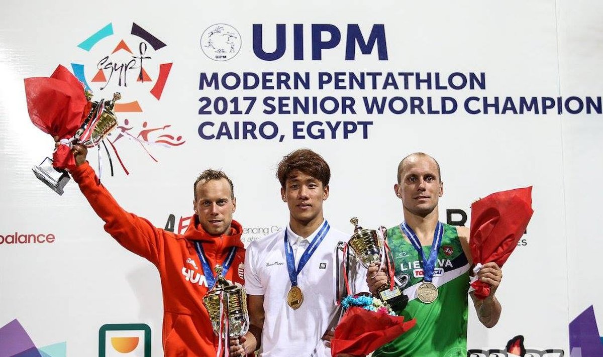 Justinas Kinderis laimėjo bronzą (UIPM nuotr.)