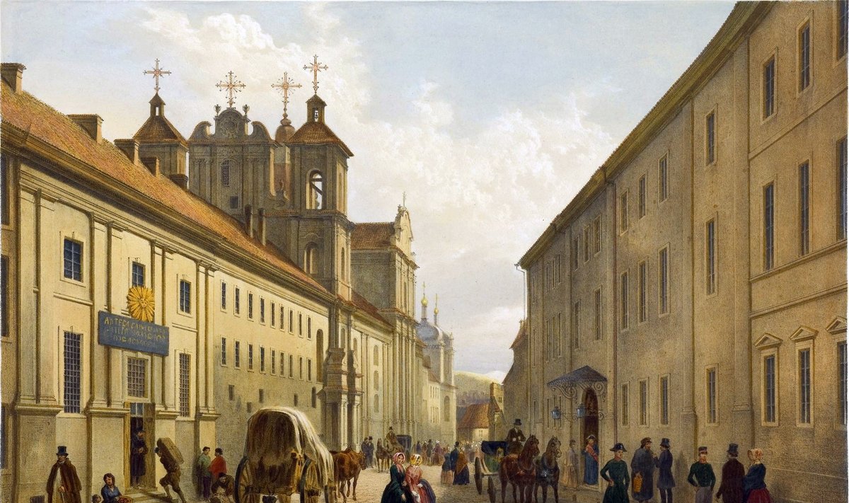 Dominikonų gatvė, XIX a.