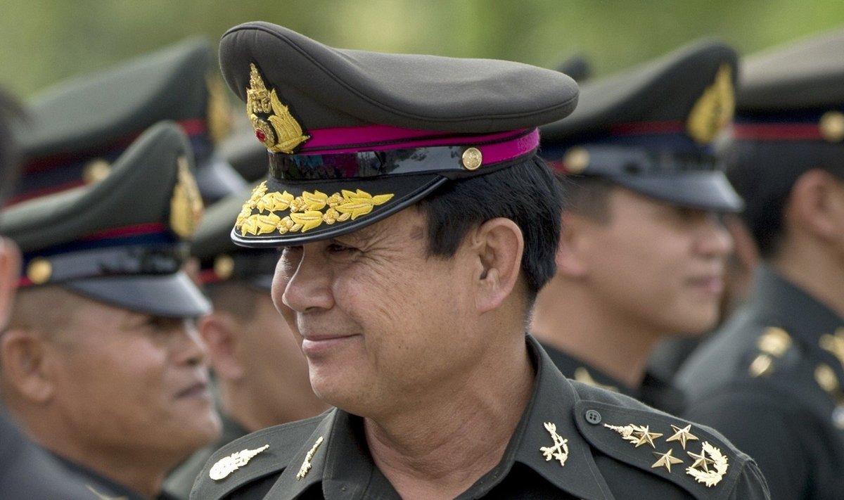 Tailando armijos vadas Prayutas Chan-O-Cha