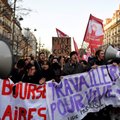 Prancūzijos policija pranešė, kad protestuose prieš pensijų reformą dalyvavo 757 tūkst. žmonių