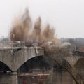 Kauno Panemunės tiltas išlėkė į orą