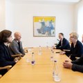Susitikime su „Nord Security“ įkūrėjais premjerė pasveikino antrąjį Lietuvos „vienaragį“