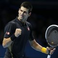 N.Djokovičius ir R. Federeris žengė į baigiamojo teniso turnyro Londone finalą