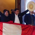 Peru išrinktuoju prezidentu paskelbtas kairuolis Pedro Castillo