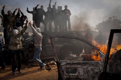 Sukilėliai Libijos Bengazio mieste