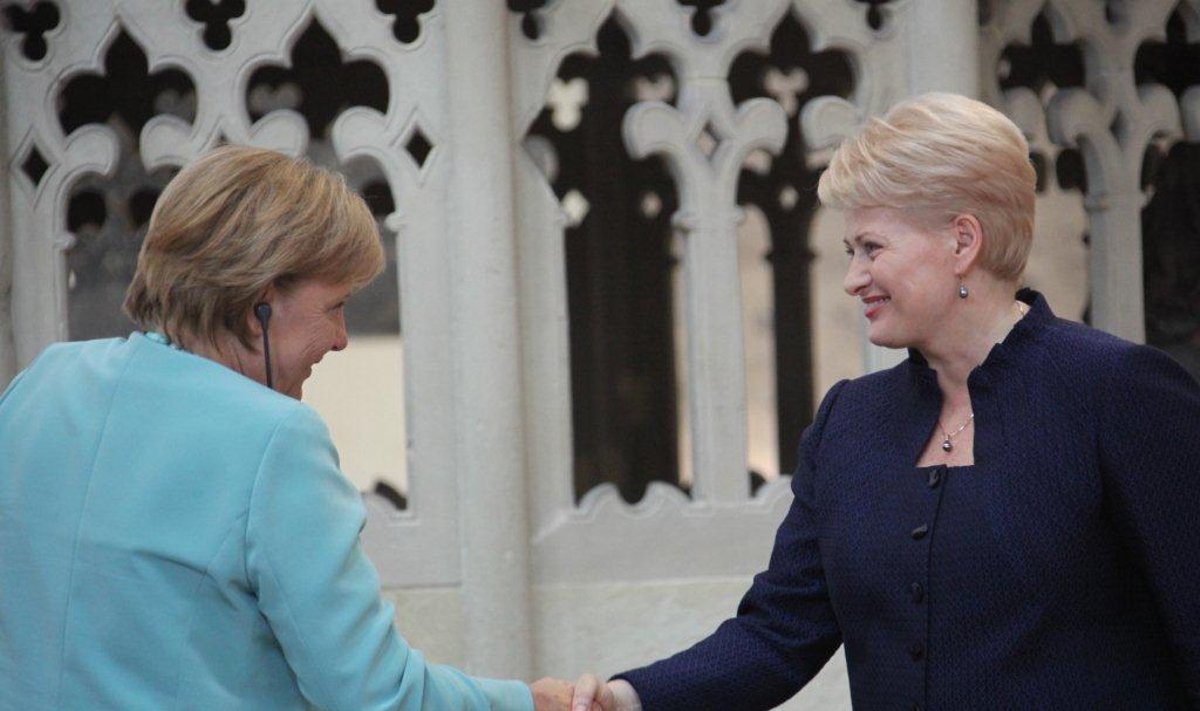 Angela Merkel, Dalia Grybauskaitė