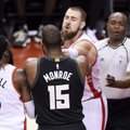 Greg Monroe on the brawl with Jonas Valančiūnas: I would much rather play with a tough guy like Jonas than some timid player