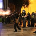 Sakartvelo VRM vadovas: policija buvo priversta imtis priemonių prieš protestuotojus