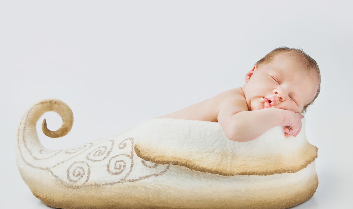 Meniškoje E.Miliūnienės fotografijoje įamžintas kūdikio trapumas