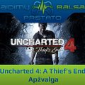 „Žaidimų balsas“: „Uncharted 4: A Thief’s End“ apžvalga