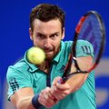 ATP serijos vyrų teniso turnyras prasidėjo latvio E. Gulbio nesėkme