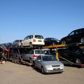 Dešimtadalį į Lietuvą įvežamų automobilių pavertusi atliekomis ministerija traukiasi