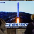 Seulo kariškiai: Šiaurės Korėja paleido neatpažintą balistinę raketą