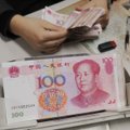 Kinija dėl epidemijos dezinfekuoja ir izoliuoja naudotus banknotus