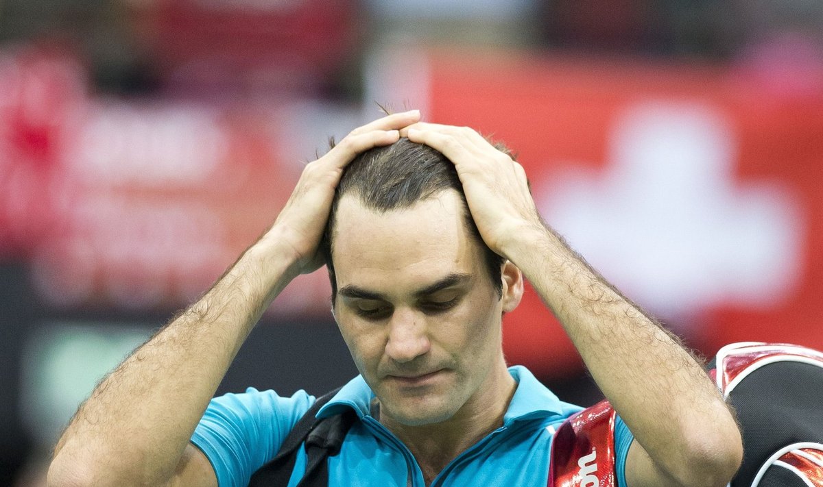Rogeris Federeris patyrė pralaimėjima
